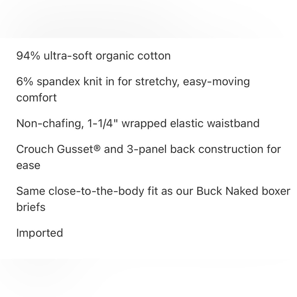 Boxer Briefs - Organic Cotton - Picture 10 of 10